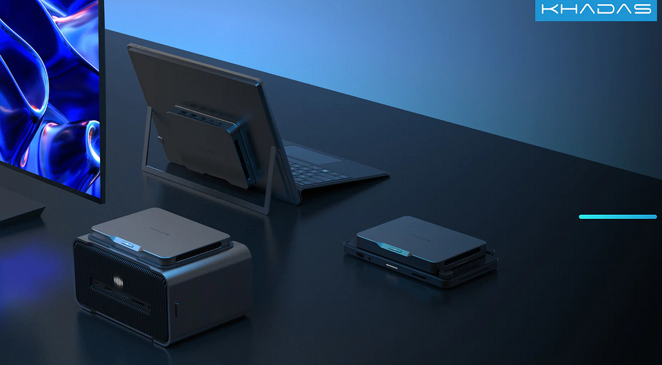 Представлен мини-ПК конструктор Khadas Mind — может стать ноутбуком или мощной геймерской системой