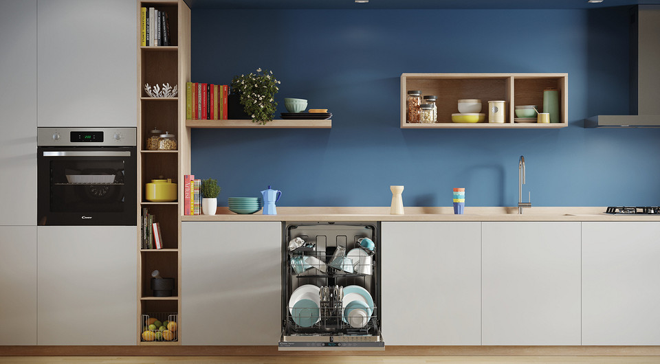 В Россию привезли новые посудомоечные машины Candy Rapido’ — они моют и сушат всего за 35 минут