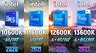 Доступные процессоры Intel Core i5-10600K, i5-11600K, i5-12600K и i5-13600K сравнили в 8 играх — что изменилось за 4 поколения?