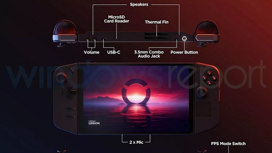 «Switch на стероидах»! Портативную игровую консоль Lenovo Legion Go с 8,8-дюймовым дисплеем оценили в 799 евро