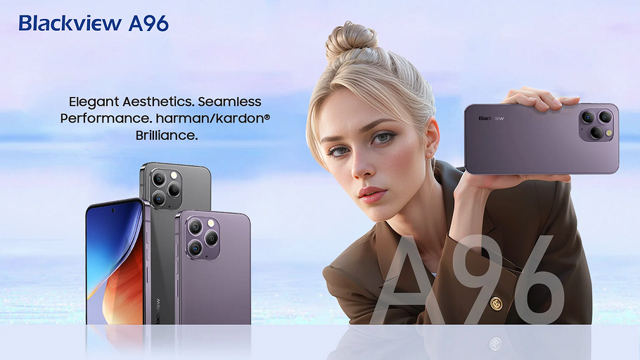 Представлен доступный смартфон Blackview A96 за $170 с дизайном в духе iPhone 14 Pro и крутой звуковой системой