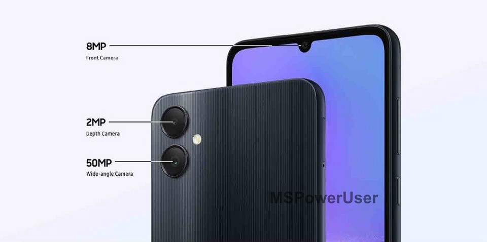 Официальный пресс-изображения Samsung Galaxy A05 слили в сеть до анонса
