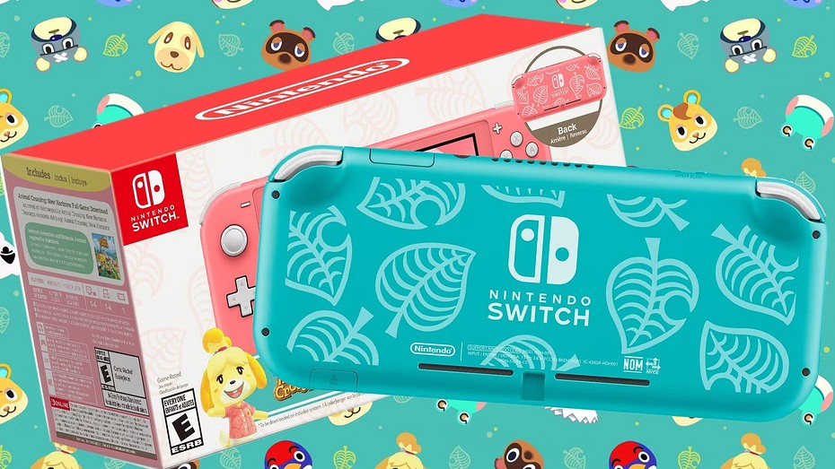 Nintendo представила две новые лимитки Nintendo Switch Lite для фанатов Animal Crossing