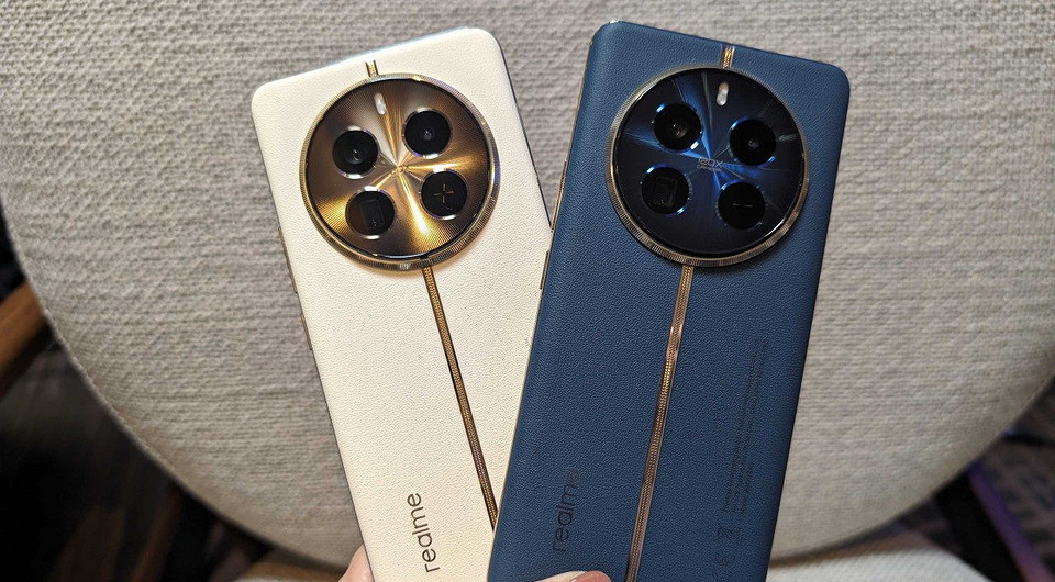 realme 12 Pro и realme 12 Pro+ с дизайном под Rolex впервые показали вживую