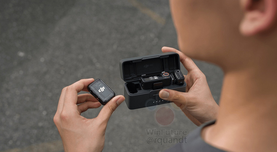 Инсайдеры раскрыли дизайн и характеристики DJI Mic 2 