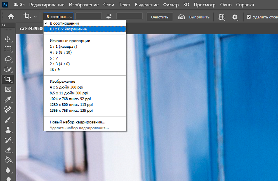 Как обрезать изображение в Фотошопе: инструменты на выбор