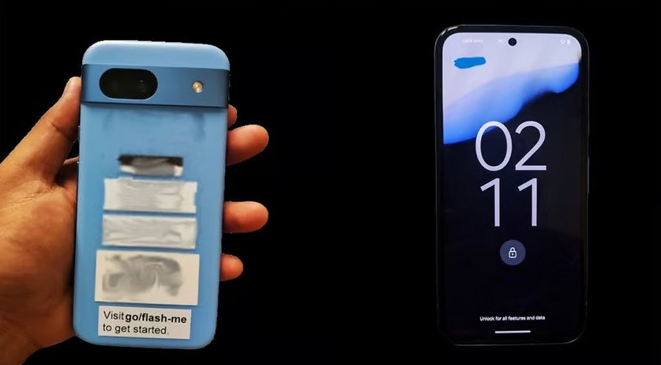 Коробку Google Pixel 8a показали на фотографиях