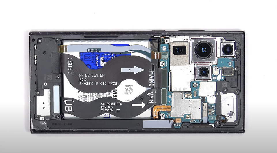 Samsung Galaxy S24 Ultra оказался очень ремонтопригодным