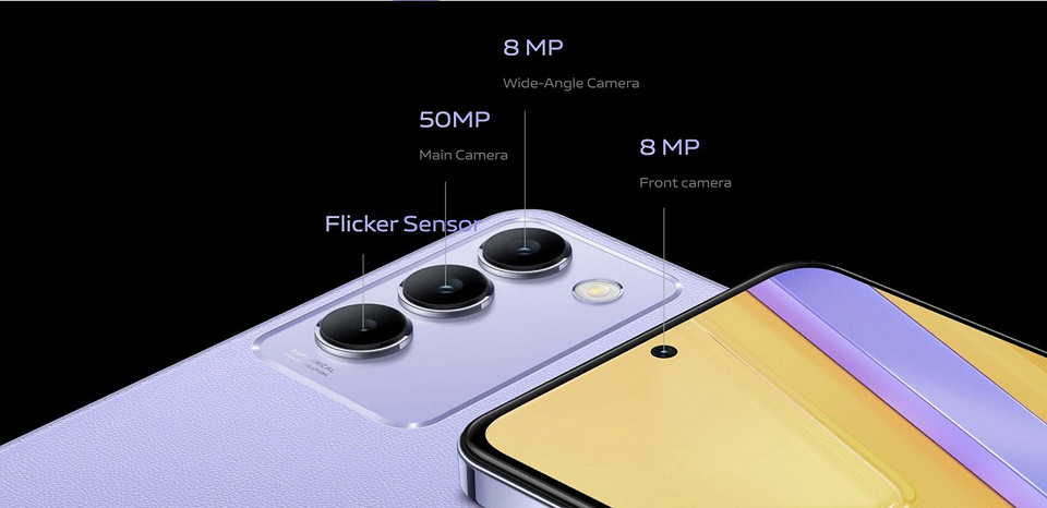 Vivo представила новый среднебюджетный смартфон Vivo Y100 5G с чипом Snapdragon 4 Gen 2