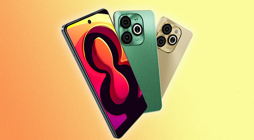 Представлен Infinix Smart 8 Plus с дисплеем 90 Гц и батареей на 6000 мАч