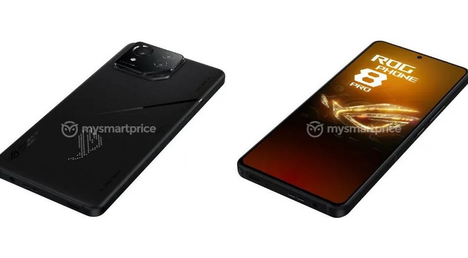 ASUS ROG Phone 8 Pro засветился на слитых рендерах