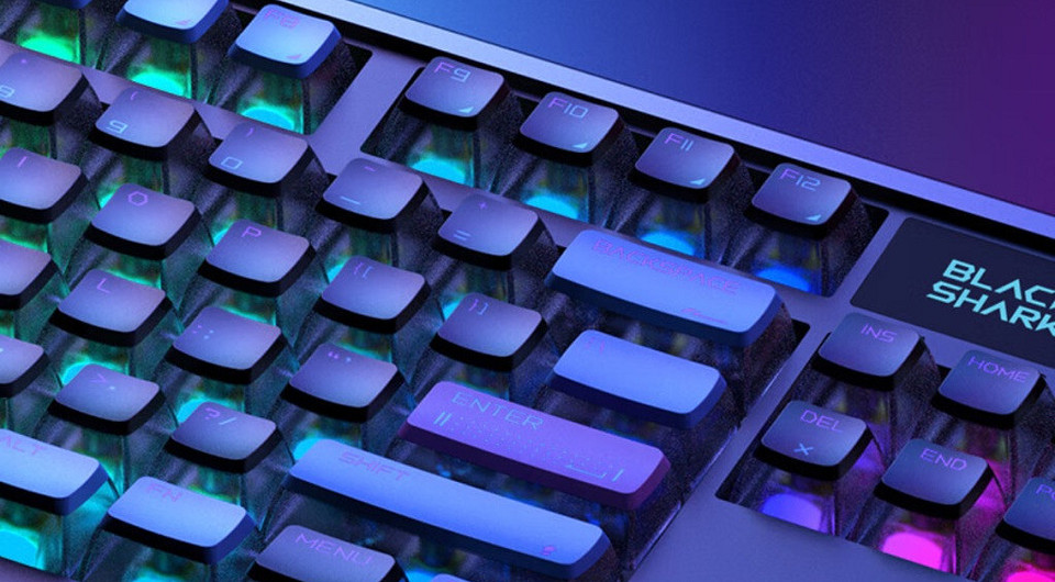 Xiaomi выпустила игровую клавиатуру Black Shark с RGB-подсветкой и компактным дизайном