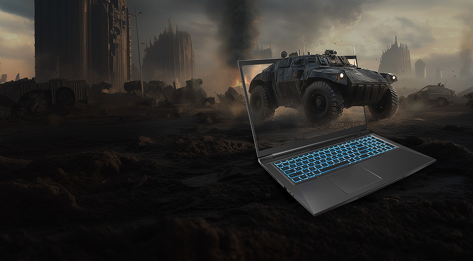 Maibenben представил новый 17-дюймовый игровой ноутбук X17A на российском рынке