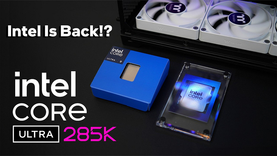 Эксперт протестировал новый флагманский процессор Intel Core Ultra 9 285K в популярных играх