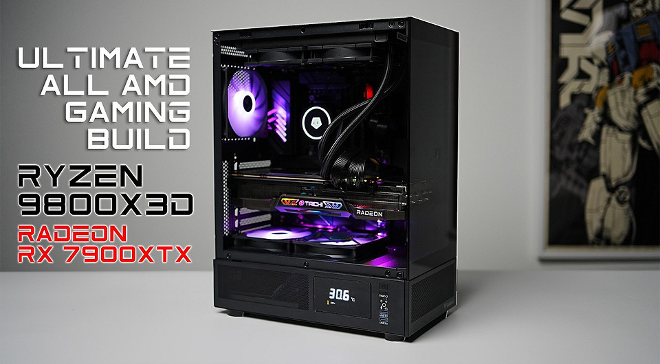Топовый игровой процессор Ryzen 7 9800X3D и флагманская видеокарта RX 7900 XTX творят чудеса в 2K