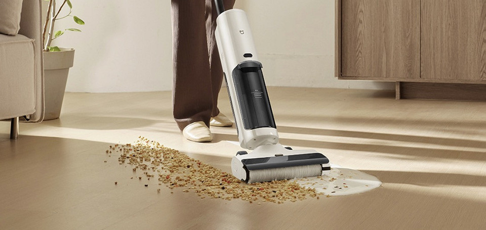 Представлен беспроводной моющий пылесос Xiaomi Mijia Wireless Floor Scrubber 4C Представлен беспроводной моющий пылесос Xiaomi Mijia Wireless Floor Scrubber 4C