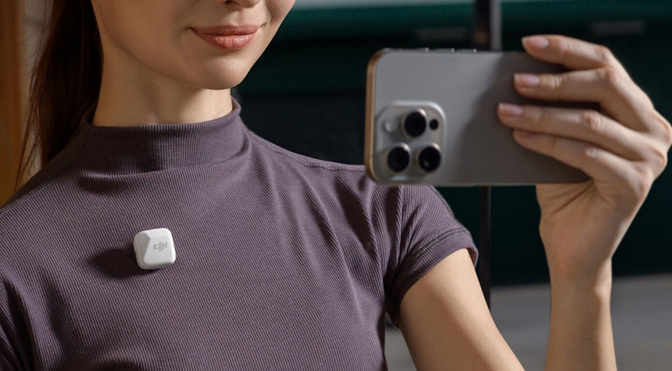 Представлен DJI Mic Mini — самый компактный беспроводной микрофон для блогеров и мобилографов