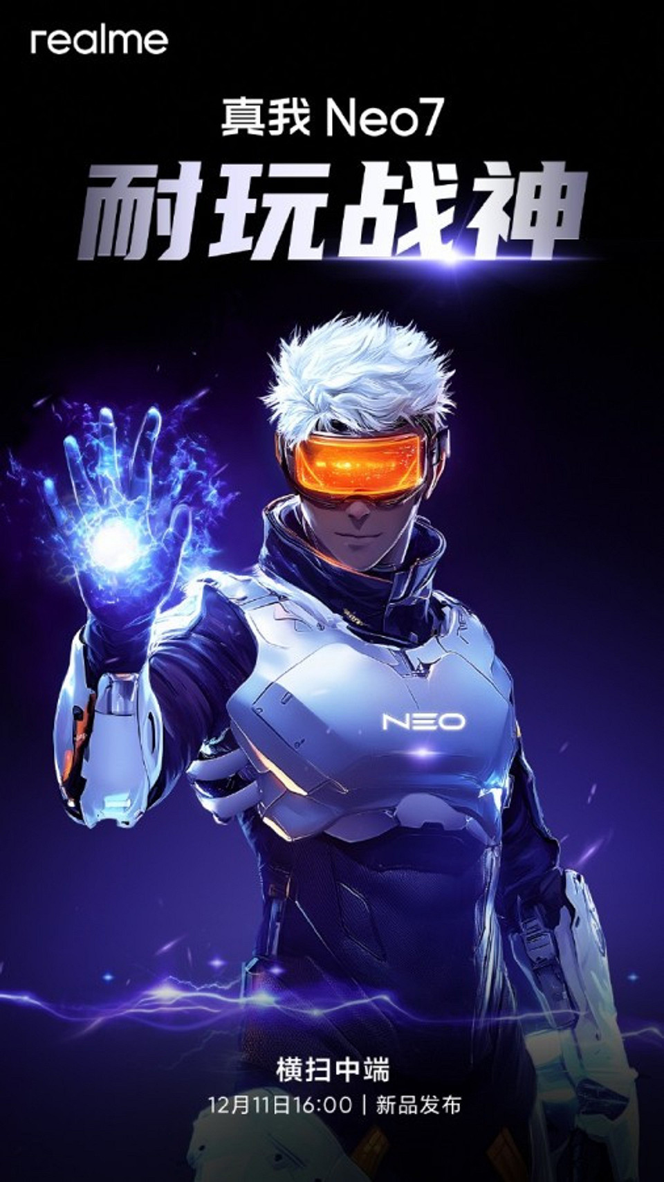 Названа дата презентации realme Neo7 Названа дата презентации realme Neo7