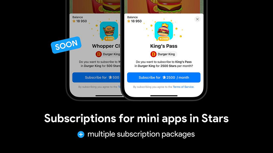Павел Дуров раскрыл подробности крупного обновления для мини-приложений Telegram