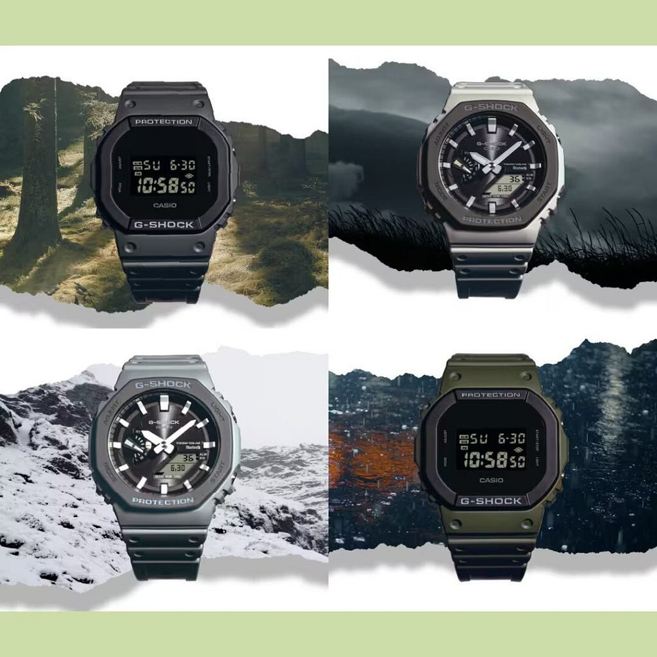 Casio выпустила новые часы G-SHOCK Urban Utility с базовым набором умных функций Casio выпустила новые часы G-SHOCK Urban Utility с базовым набором умных функций