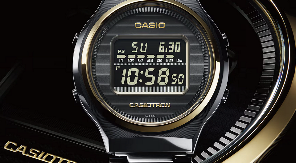 Casio выпустила современную версию легендарных часов Casiotron