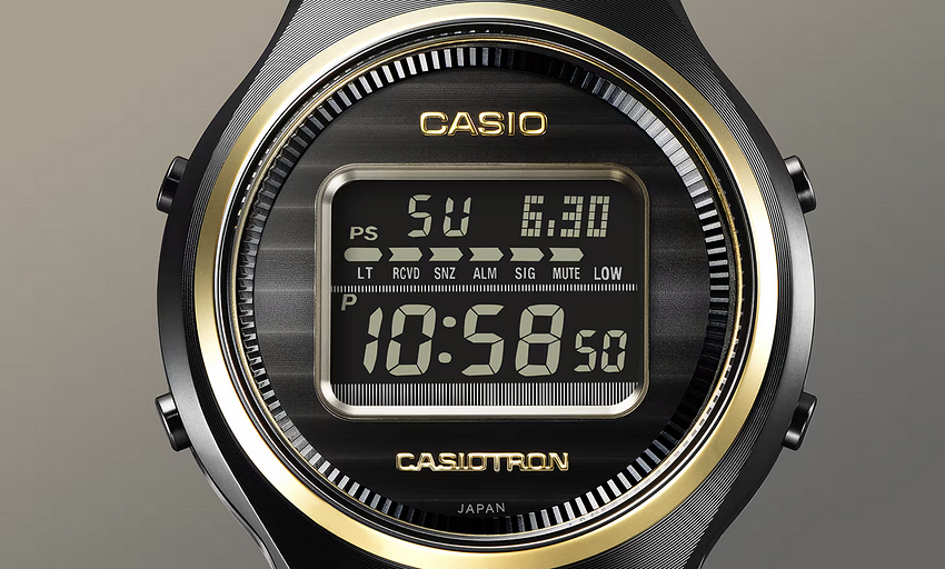 Casio выпустила современную версию легендарных часов Casiotron