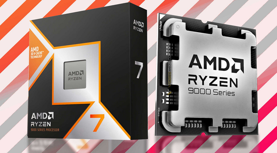 Топовый игровой процессор AMD Ryzen 7 9800X3D сравнили с Ryzen 7 9700X