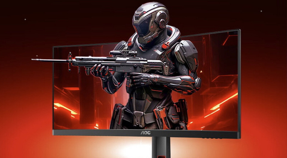 AOC выпустила новый ультраширокий игровой монитор серии G4 с частотой обновления 240 Гц