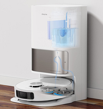 Идеально, если у робота есть станция самоочистки, на которой эти швабры автоматически промываются и просушиваются. У Dreame есть модель DreameBot L10s Ultra, в станции которой как ра...