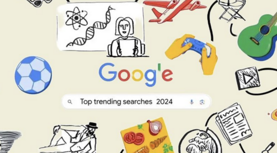 В Google составили топ самых популярных запросов в 2024 году