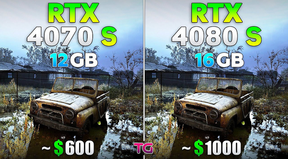 Какая видеокарта лучше для 2K? Эксперт сравнил GeForce RTX 4070 SUPER и RTX 4080 SUPER в 10 играх