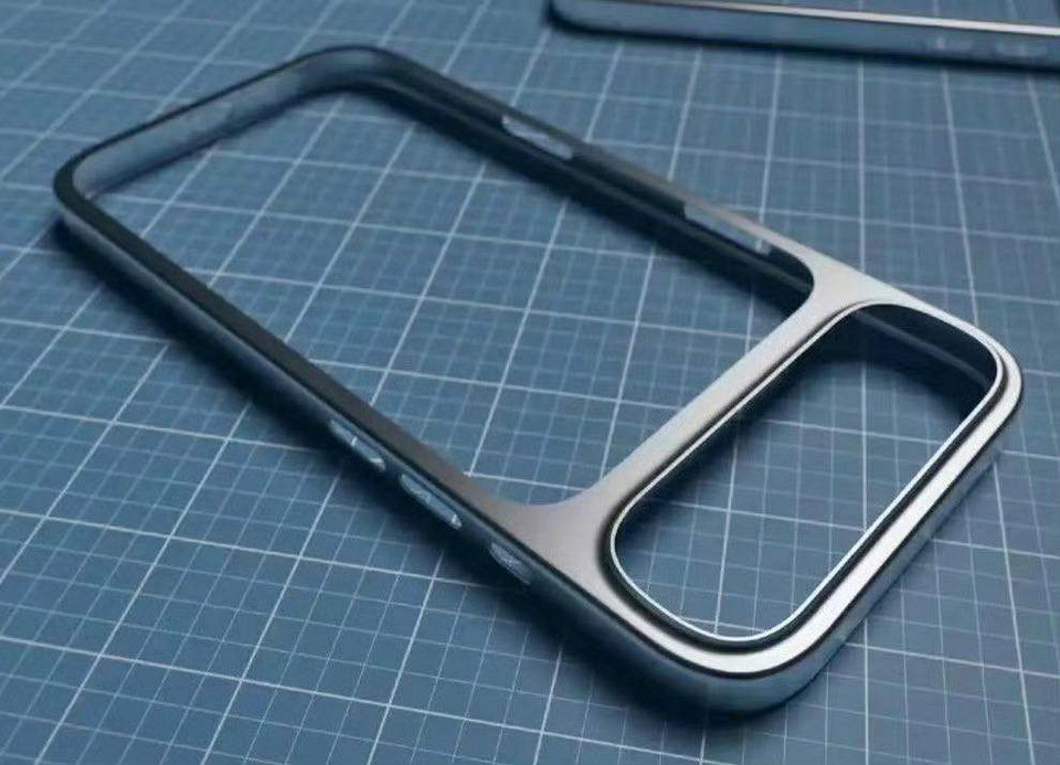 Каркас iPhone 17 Pro показали вживую. Такое мы уже где-то видели Каркас iPhone 17 Pro показали вживую. Такое мы уже где-то видели