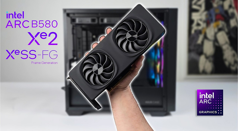 Эксперт протестировал свежую видеокарту Intel ARC B580 — лучшая за свои деньги