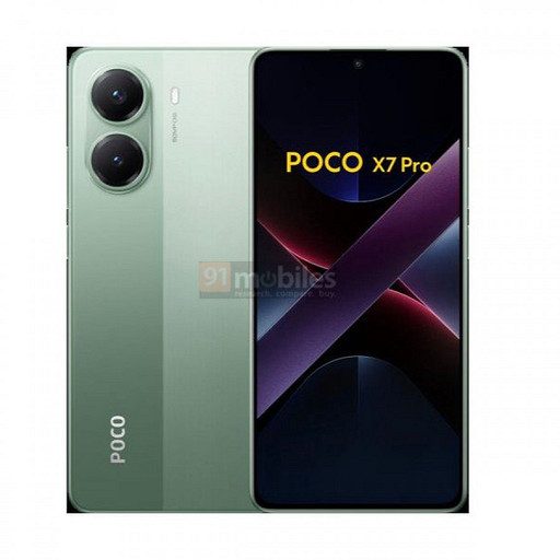 Poco X7 и Poco X7 Pro показали на официальных рендерах