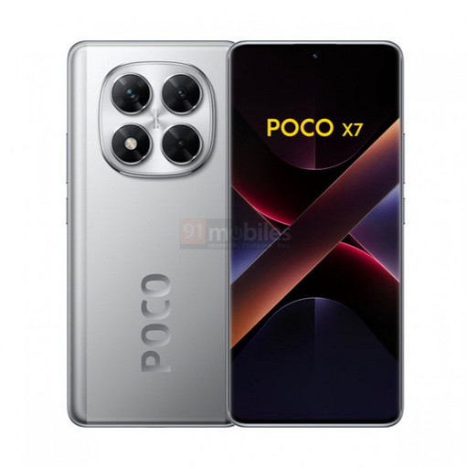 Poco X7 и Poco X7 Pro показали на официальных рендерах