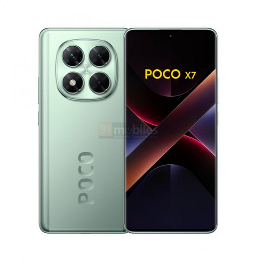 Poco X7 и Poco X7 Pro показали на официальных рендерах