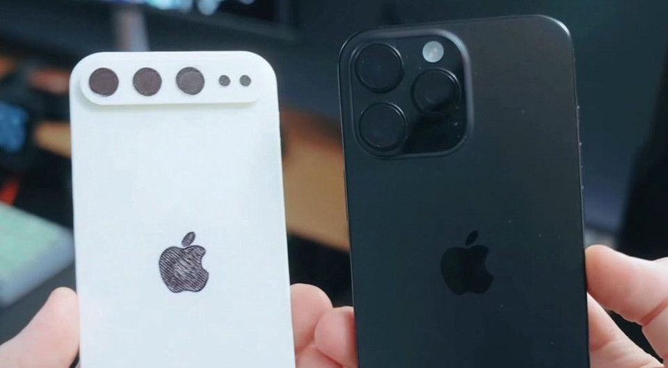 iPhone 17 Air уже сравнили с iPhone 16 Pro Max на фото