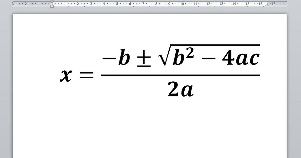 Как написать формулу в Ворде: простые и быстрые способы