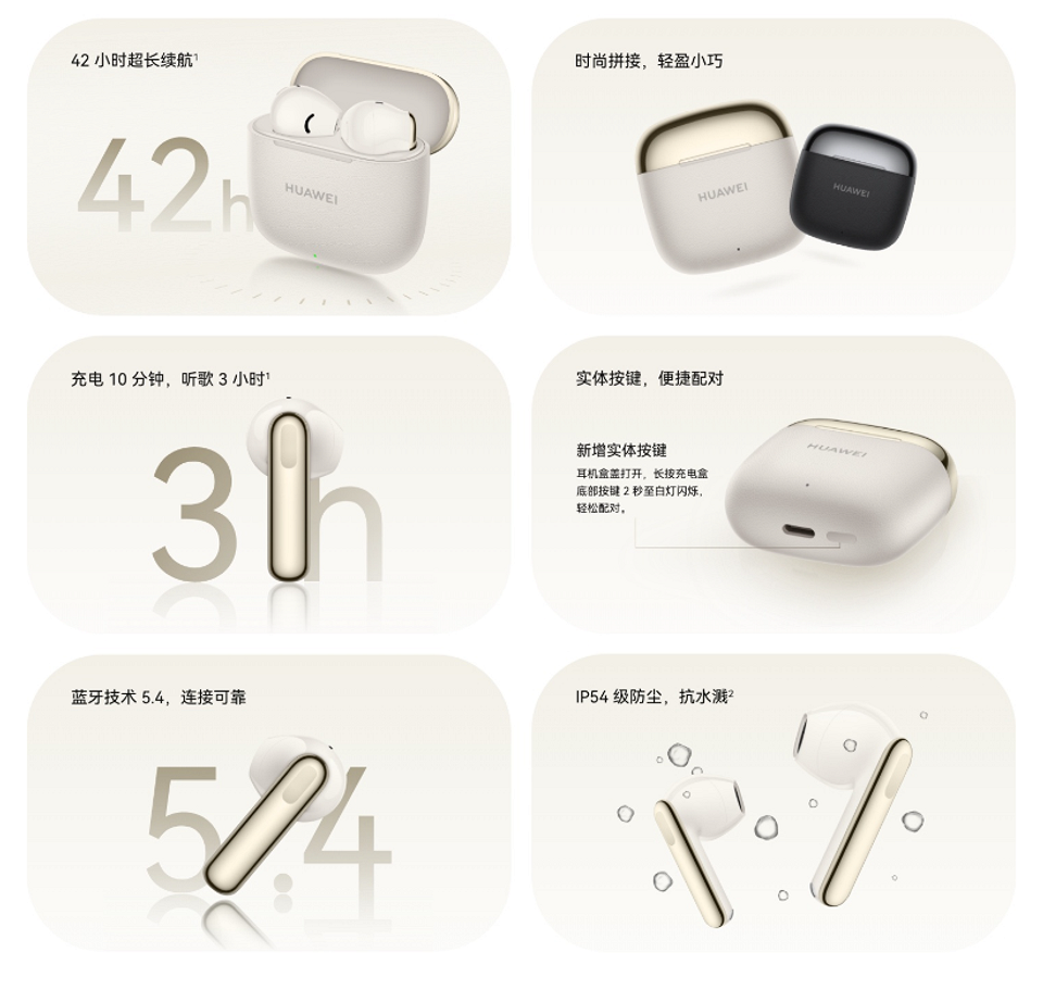Представлены HUAWEI FreeBuds SE 3 с впечатляющим звуком и длительным временем работы Представлены HUAWEI FreeBuds SE 3 с впечатляющим звуком и длительным временем работы