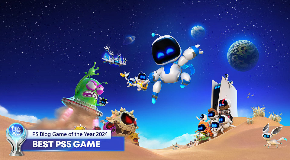 Поклонники PlayStation назвали лучшие игры 2024 года — первое место у Astro Bot
