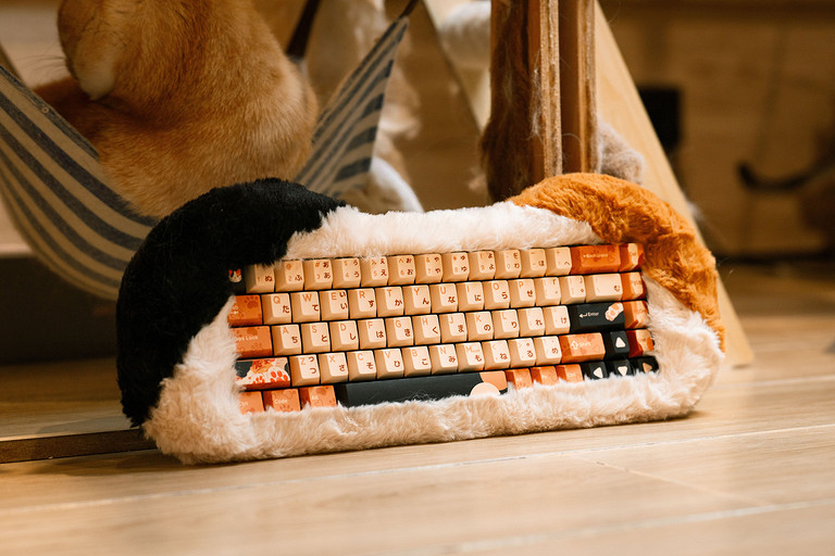 Выпущена пушистая клавиатура Dry Studio Petbrick 65 для фанатов котиков