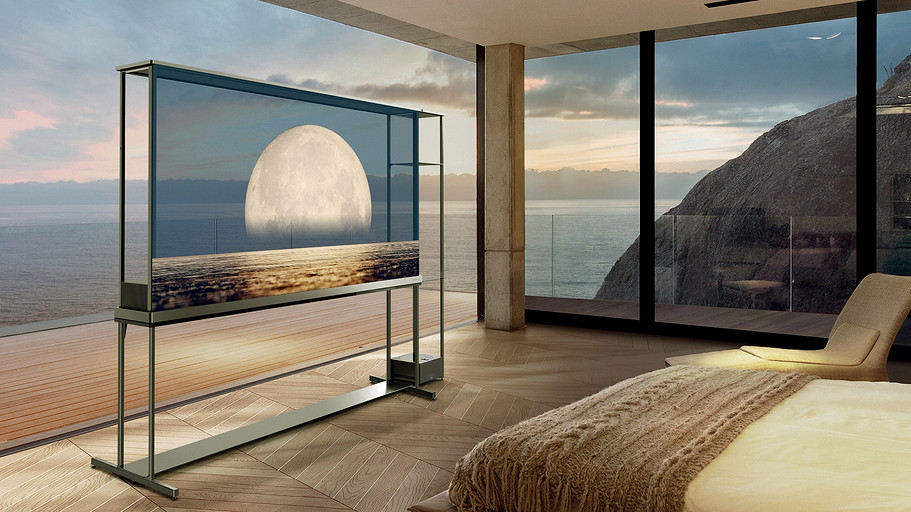 Выпущен элитный LG Signature OLED T — прозрачный ТВ за $59 999