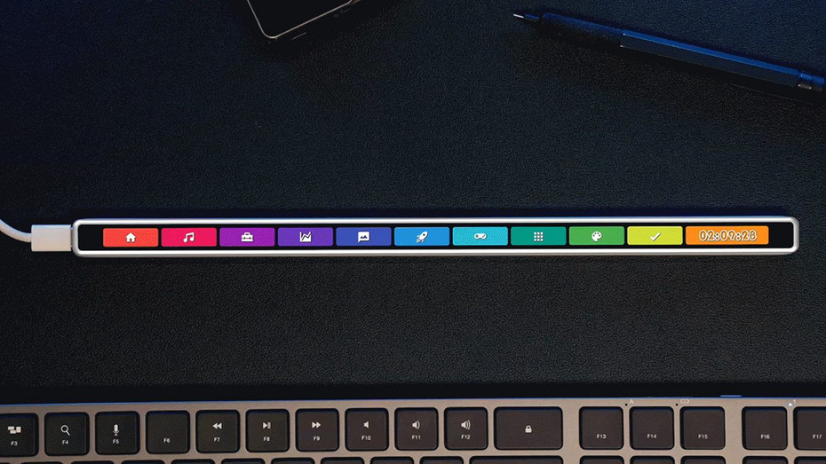 Помните Touch Bar в MacBook Pro Китайцы выпустили отдельную сенсорную панель для любых устройств