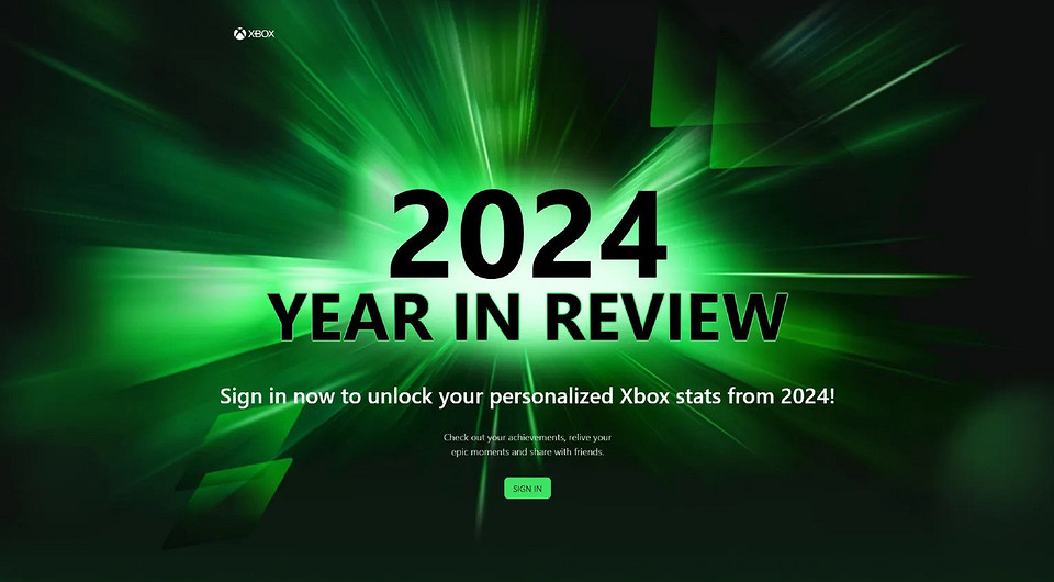 Во что вы играли больше всего в этом году? Xbox подвёл персональные игровые итоги 2024 года