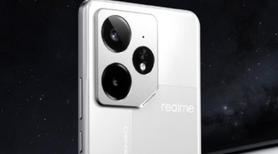 Дизайн realme Neo7 полностью раскрыт