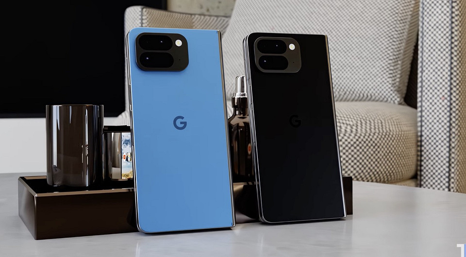 В сети появились первые 3D-рендеры Google Pixel Fold 2