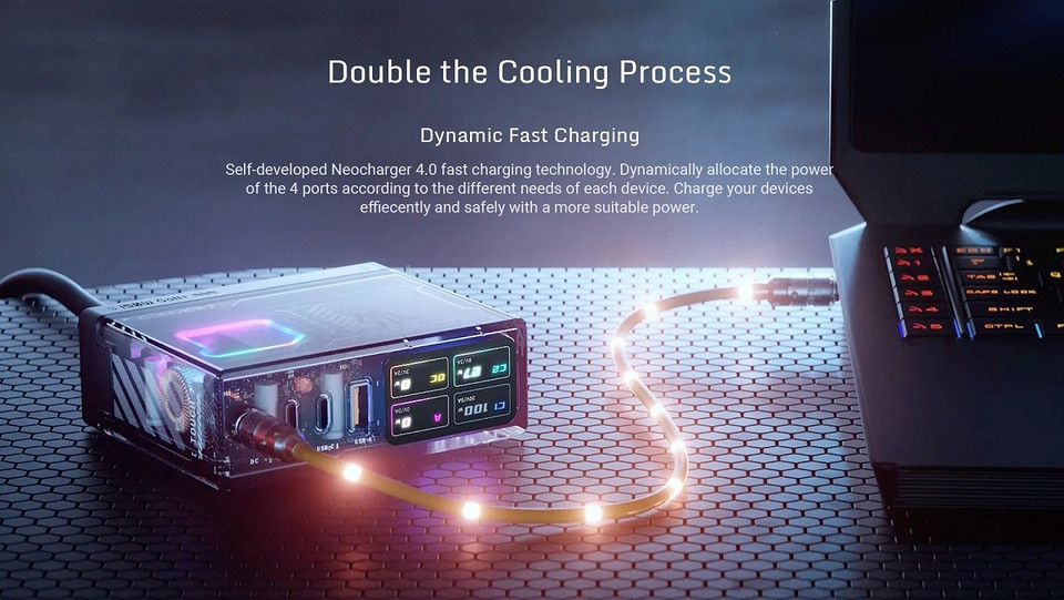RedMagic выпустила стильную GaN-зарядку на 150 Вт с дисплеем и RGB-подсветкой RedMagic выпустила стильную GaN-зарядку на 150 Вт с дисплеем и RGB-подсветкой