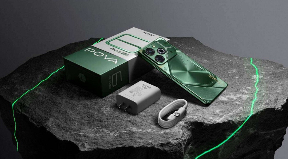 MWC 2024: анонсирован Tecno POVA 6 Pro с огромным аккумулятором