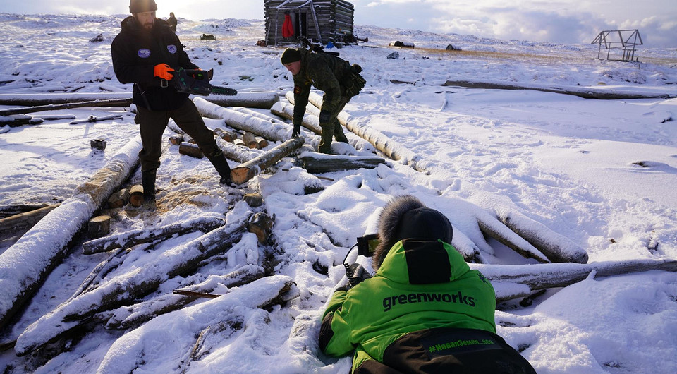 Технику Greenworks испытали в Арктике