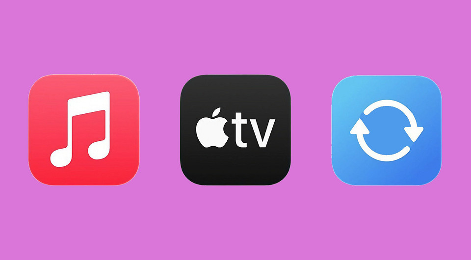 Apple разделила iTunes для Windows на три отдельных приложения